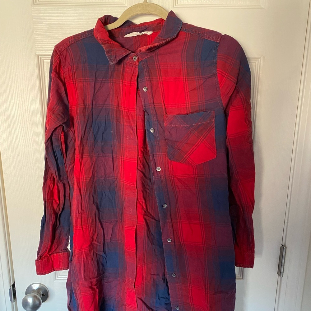 Flannel dress